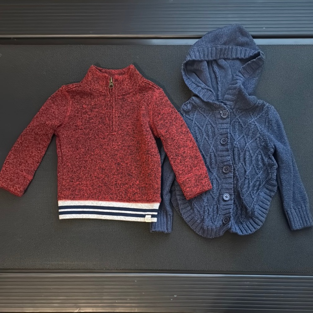 GAP Red and Blue Sweater Collection
